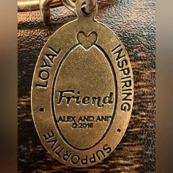 Alex and Ani | Friend, Expandable Rafaelian Bangle Bracelet. - Picture 8 of 8